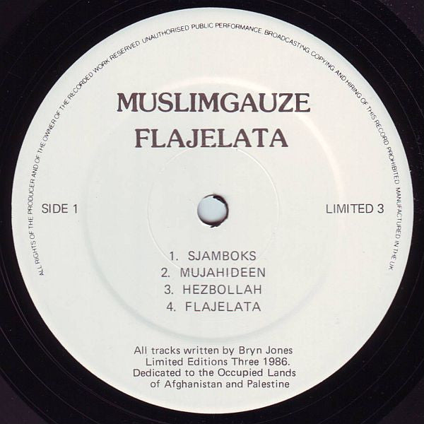 Muslimgauze : Flajelata (LP, Album)