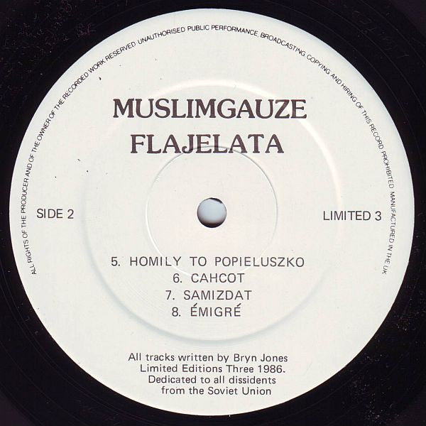 Muslimgauze : Flajelata (LP, Album)