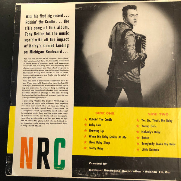 Tony Bellus : Robbin' The Cradle (LP)