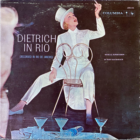 Marlene Dietrich : Dietrich In Rio (Recorded In Rio De Janeiro) (LP, Album, RE)