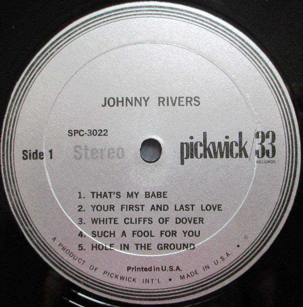 Johnny Rivers : Johnny Rivers (LP)