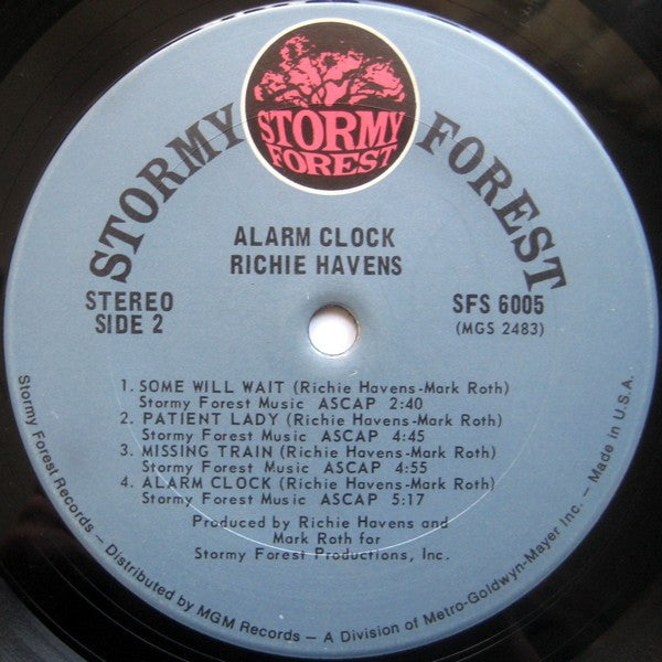 Richie Havens : Alarm Clock (LP, Album)