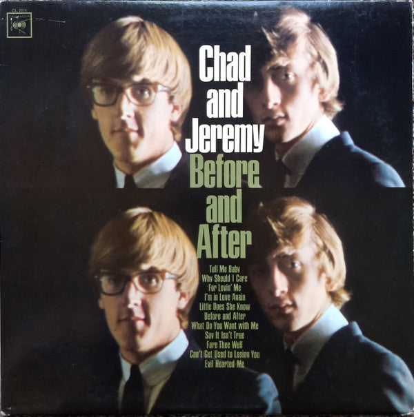 Chad & Jeremy : Before And After (LP, Album, Mono)
