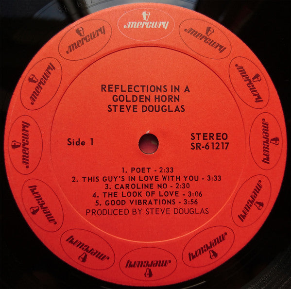 Steve Douglas : Reflections In A Golden Horn (LP, Album)