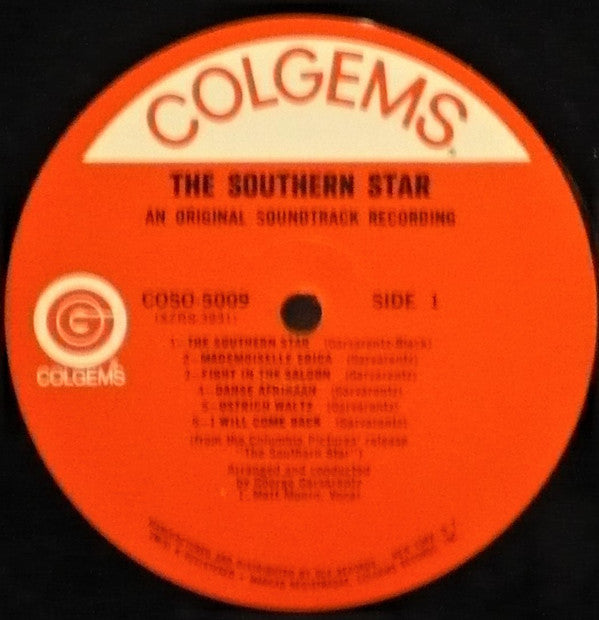 Georges Garvarentz : The Southern Star - An Original Soundtrack Recording (LP)