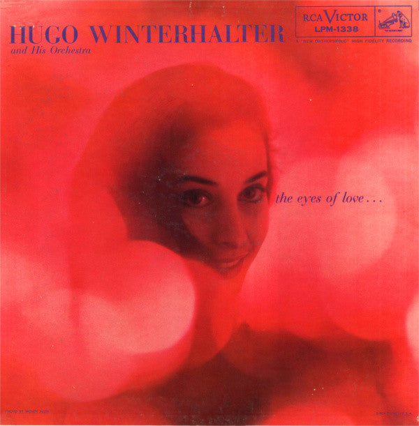 Hugo Winterhalter Orchestra : The Eyes Of Love... (LP, Album)