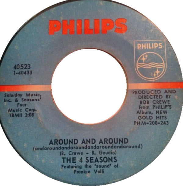 The 4 Seasons* : Will You Love Me Tomorrow (7", Mono, Styrene, Mer)