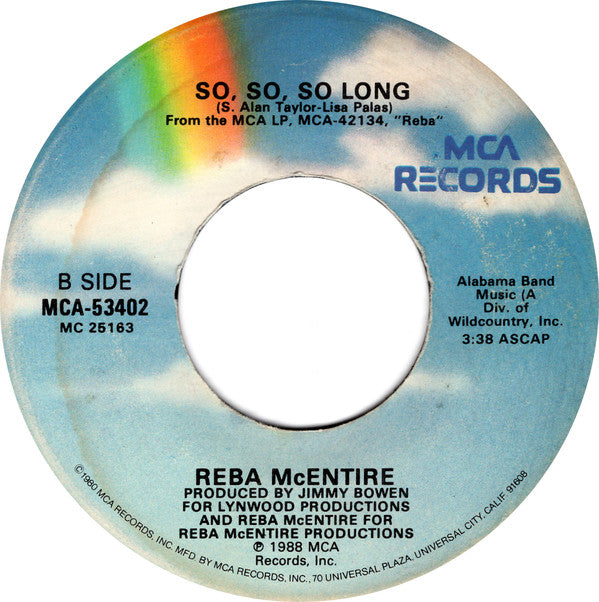 Reba McEntire : I Know How He Feels (7", Single, Glo)