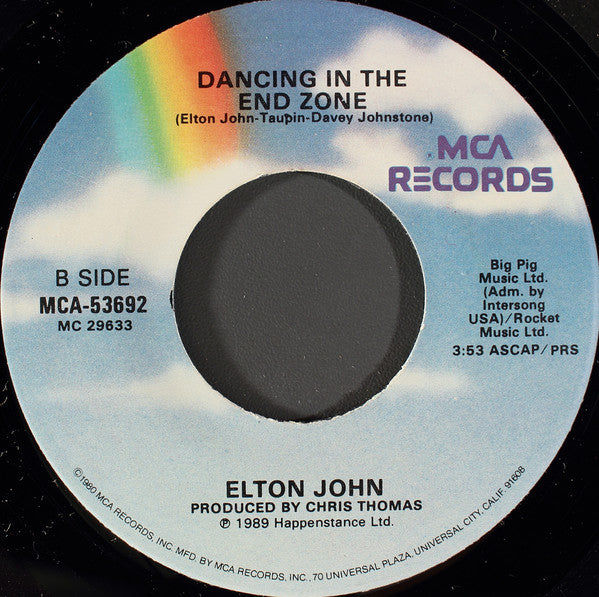 Elton John : Healing Hands (7")