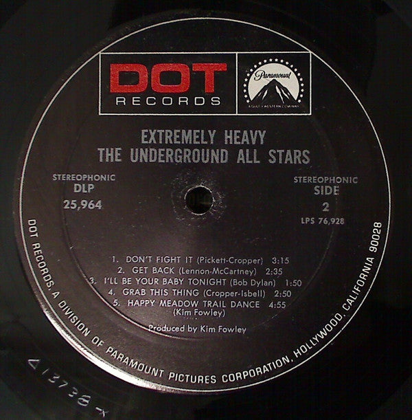 The Underground All-Stars : Extremely Heavy! (LP, Album)