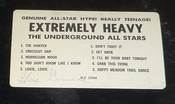 The Underground All-Stars : Extremely Heavy! (LP, Album)