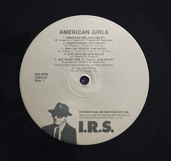 American Girls : American Girls (LP, Album)