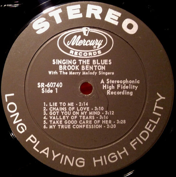 Brook Benton : Singing The Blues (LP, Album)