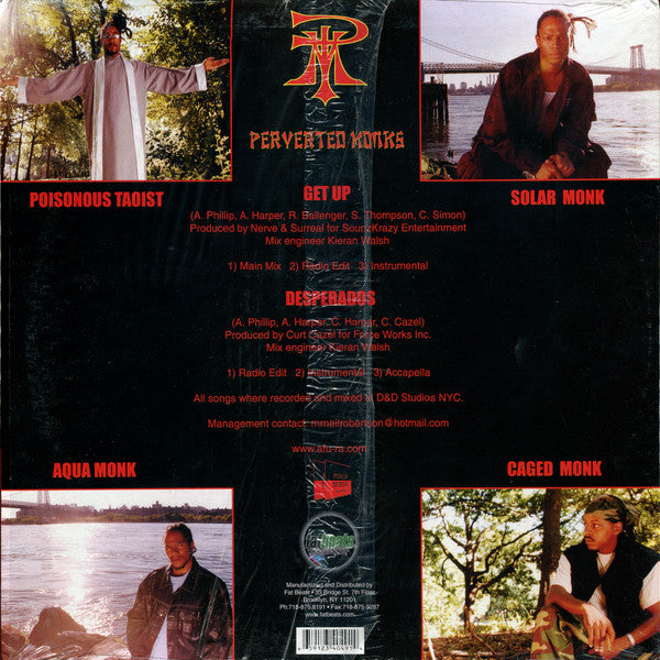 Perverted Monks : Get Up / Desperados (12")