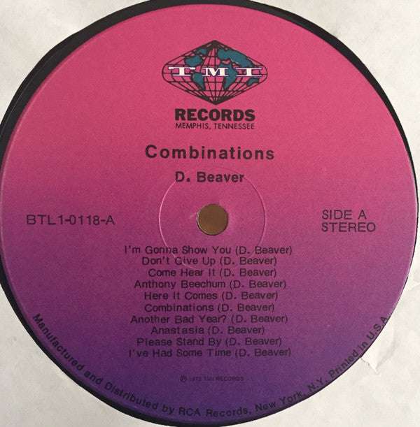David Beaver : Combinations (LP, Album)