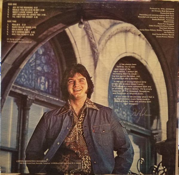 Tim Sheppard : Diary (LP, Album)
