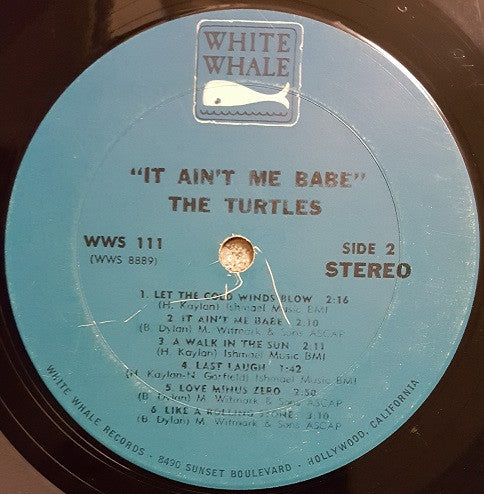 The Turtles : It Ain't Me Babe (LP, Album)