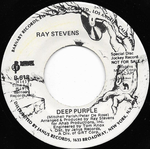 Ray Stevens : Young Love (7", Single, Promo)