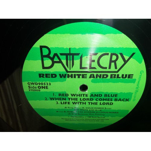 Battlecry : Red White And Blue (LP, Album)