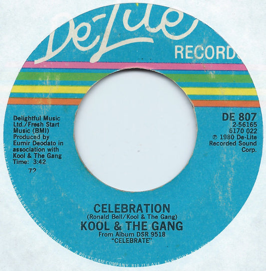 Kool & The Gang : Celebration / Morning Star (7", Single, Styrene, 72 )