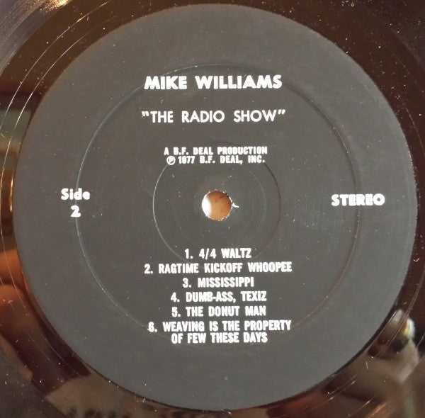 Mike Williams (18) : The Radio Show (LP, Album)