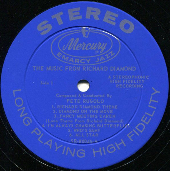 Pete Rugolo : The Music From Richard Diamond (LP)