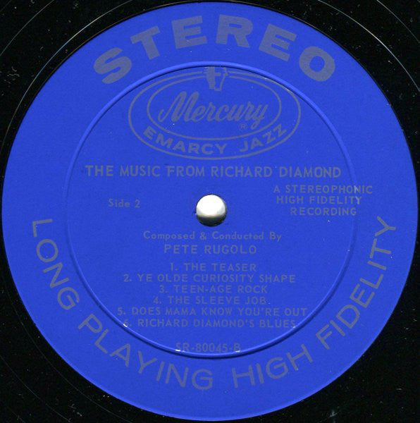 Pete Rugolo : The Music From Richard Diamond (LP)