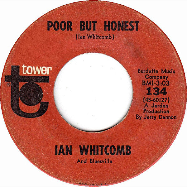 Ian Whitcomb And Bluesville : You Turn Me On (Turn On Song) (7", Single, Scr)