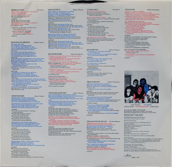 City Boy : Young Men Gone West (LP, Album, Ter)