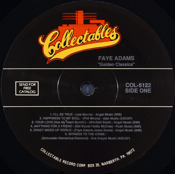 Faye Adams : Golden Classics (LP, Comp)