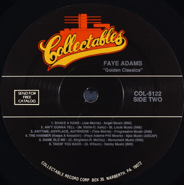 Faye Adams : Golden Classics (LP, Comp)