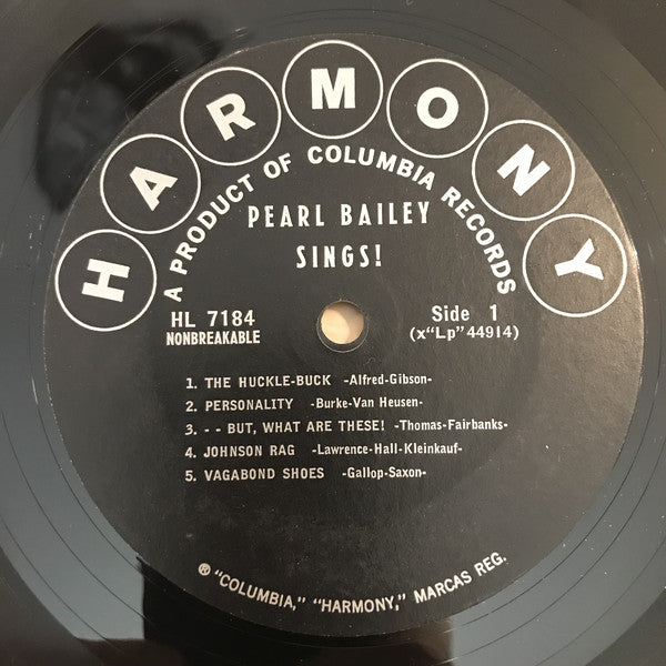Pearl Bailey : Pearl Bailey Sings (LP)