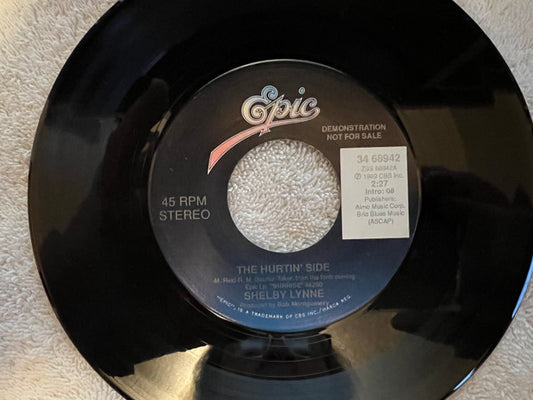 Shelby Lynne : The Hurtin' Side (7", Promo)