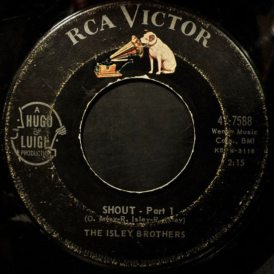 The Isley Brothers : Shout (7", Single, Roc)