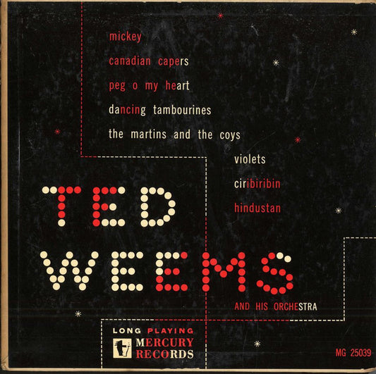 Ted Weems : Ted Weems And His Orchestra (10")