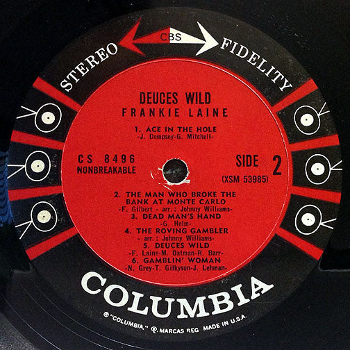 Frankie Laine : Deuces Wild (LP, Album)