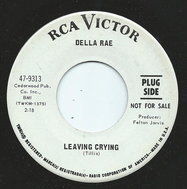 Della Rae : Leaving Crying (7", Promo)