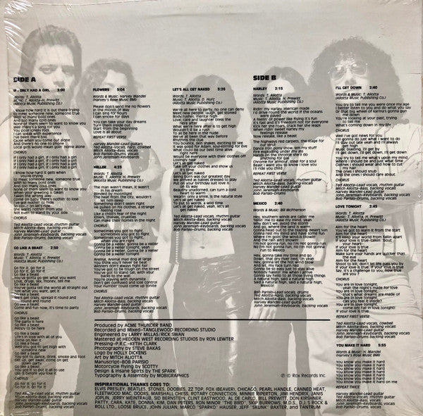 Acme Thunder : Let's All Get Naked (LP, Album)