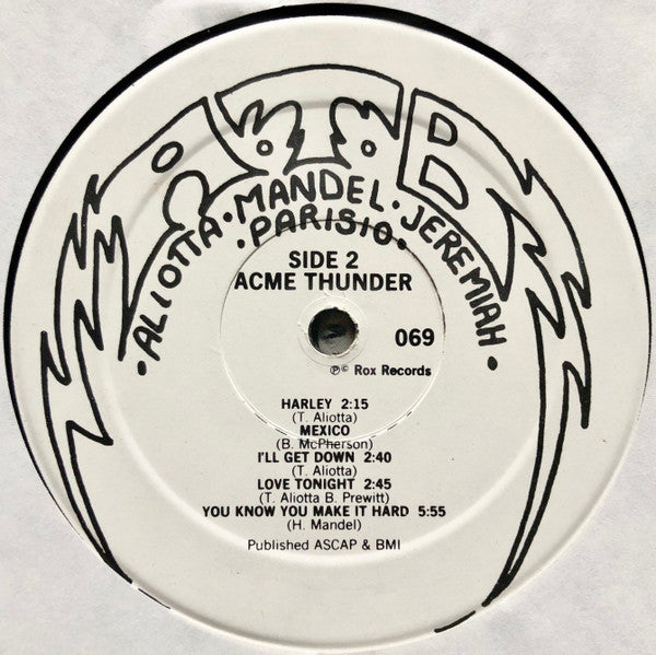 Acme Thunder : Let's All Get Naked (LP, Album)
