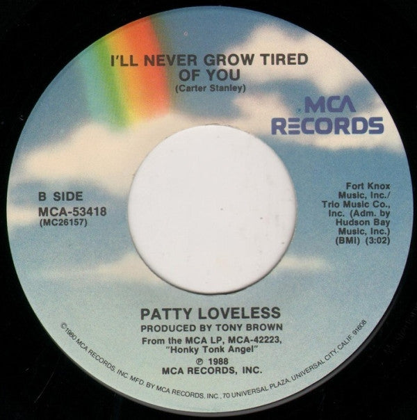Patty Loveless : Blue Side Of Town (7", Single)