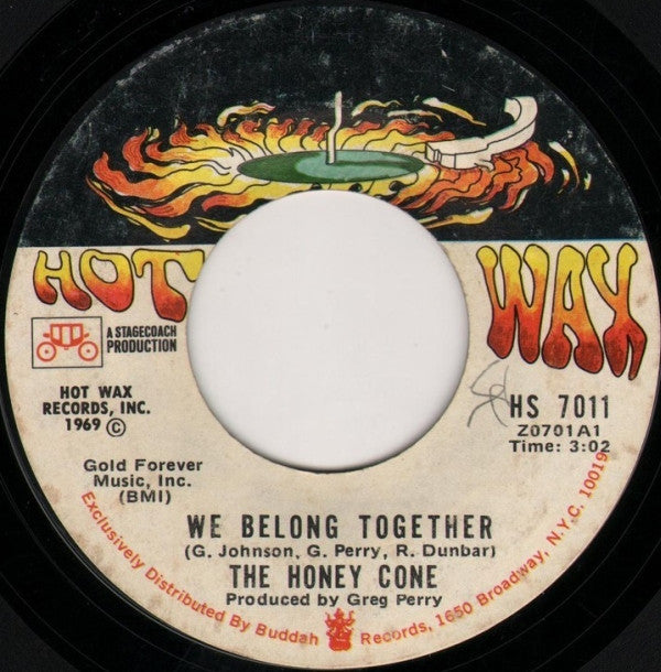 The Honey Cone* : Want Ads / We Belong Together (7", Single, Styrene, Ter)