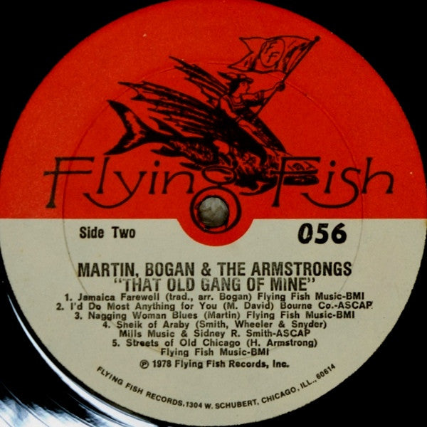 Martin, Bogan & Armstrong : That Old Gang Of Mine (LP, Album)