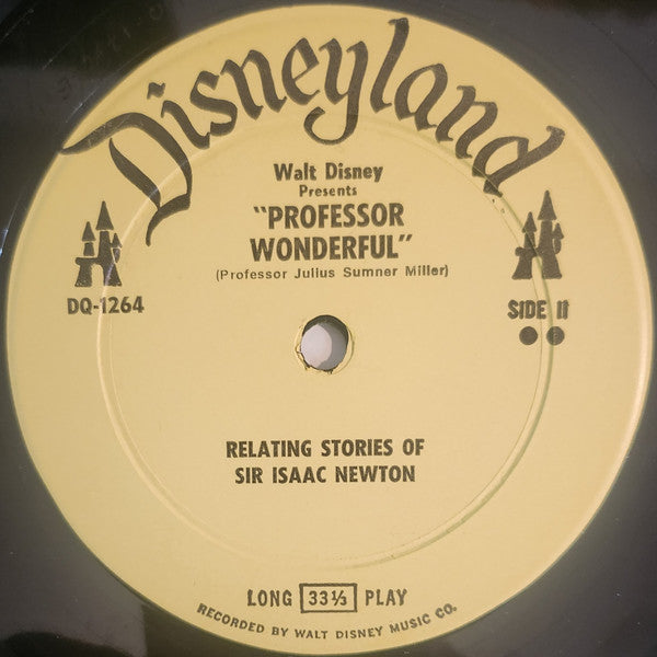 Professor Julius Sumner Miller* : Relating Stories Of Sir Isaac Newton (LP, Album, Mono)
