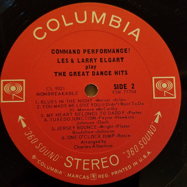 Les & Larry Elgart : Command Performance! (LP, Album)