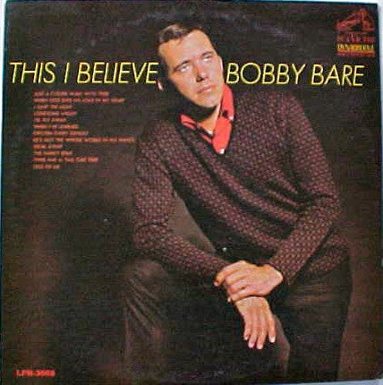 Bobby Bare : This I Believe (LP, Mono)