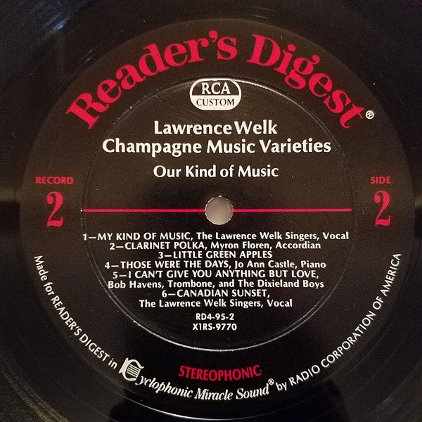 Lawrence Welk : Champagne Music Varieties (6xLP, Comp + Box)