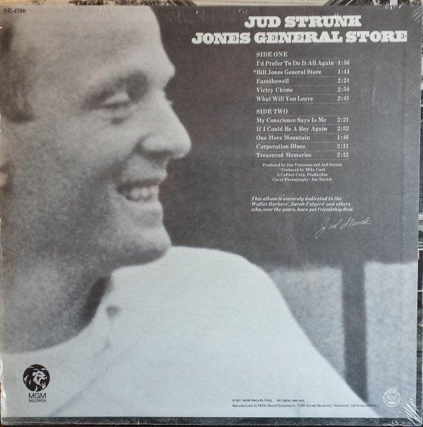 Jud Strunk : Jones General Store  (LP, Album)