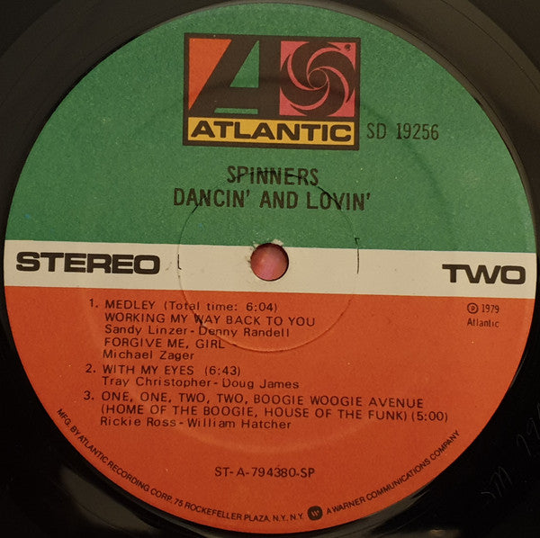 Spinners : Dancin' And Lovin' (LP, Album, SP )