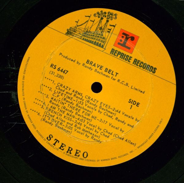 Brave Belt : Brave Belt (LP, Album)