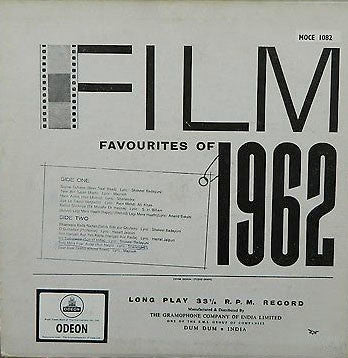 Various : Film Favourites Of 1962 (LP, Comp)